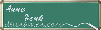 Anne Henk Visitenkarte